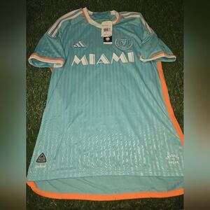 adidas Inter Miami Lionel Messi Mens 2024 3rd Authentic Jersey
